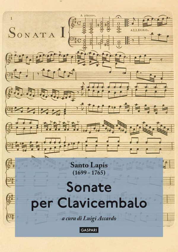 Santo Lapis - Sonate per clavicembalo